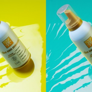 The Sun Mousse. Cambridge design agency, Cambridge photography, illustration, typography, Cambridge print, design, packaging, photography, advertising, printed materials, website design, 3D animation.